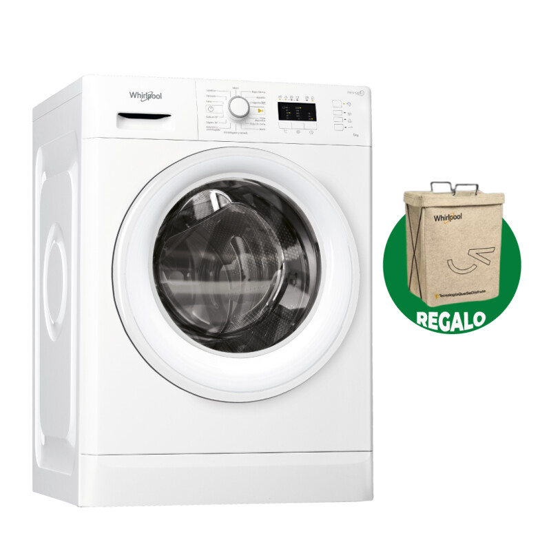 Lavarropas Automática Whirlpool 7,5 kg Fresh Care WLF752B Carga Frontal Lavarropas Automática Whirlpool 7,5 kg Fresh Care WLF752B Carga Frontal