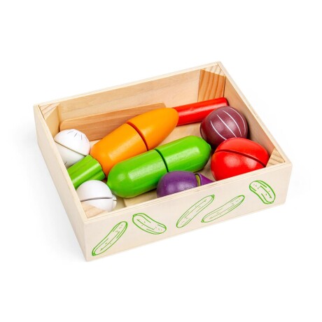 Caja comidas de corte verduras