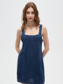 Vestido Pacana Azul Indigo
