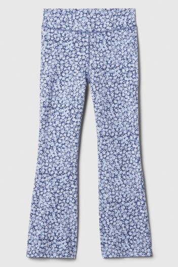 Calza Flare Estampada Niña Blue Floral