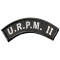 Parche reflectivo medialuna URPM II