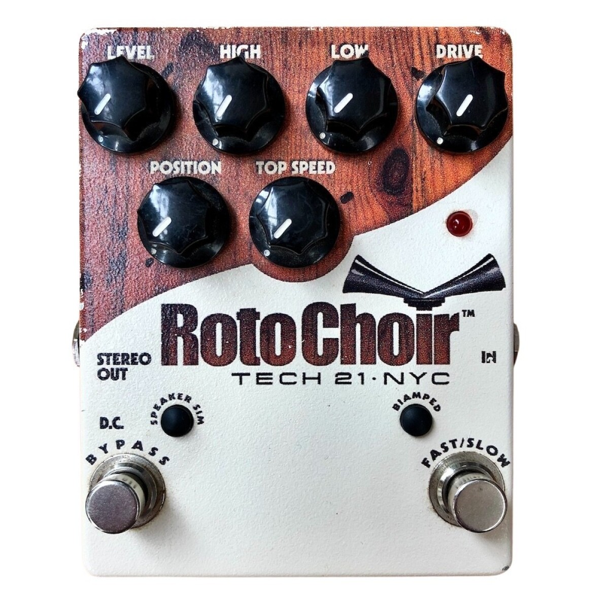 PEDAL DE EFECTO TECH21 ROTO CHOIR Rotary speaker emulator 