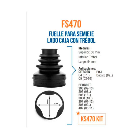 FUELLE CITROEN - PEUGEOT L-CAJA 307 HDI 2.0 407 TIPO TREBOL ML FUELLE CITROEN - PEUGEOT L-CAJA 307 HDI 2.0 407 TIPO TREBOL ML