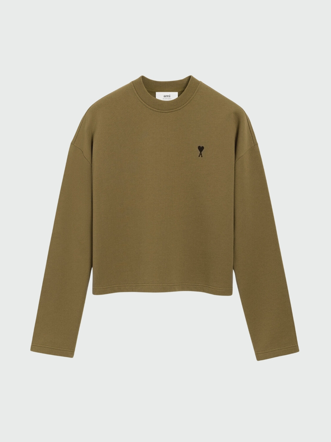 AMI PARIS - Buzo con Cierre de Algodón Alta Automática