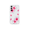 Protector para Samsung Galaxy A17 transparente diseño flores Protector Para Samsung Galaxy A17 Transparente Diseño Flores