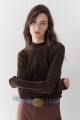 POLERA VELVET CHOCOLATE