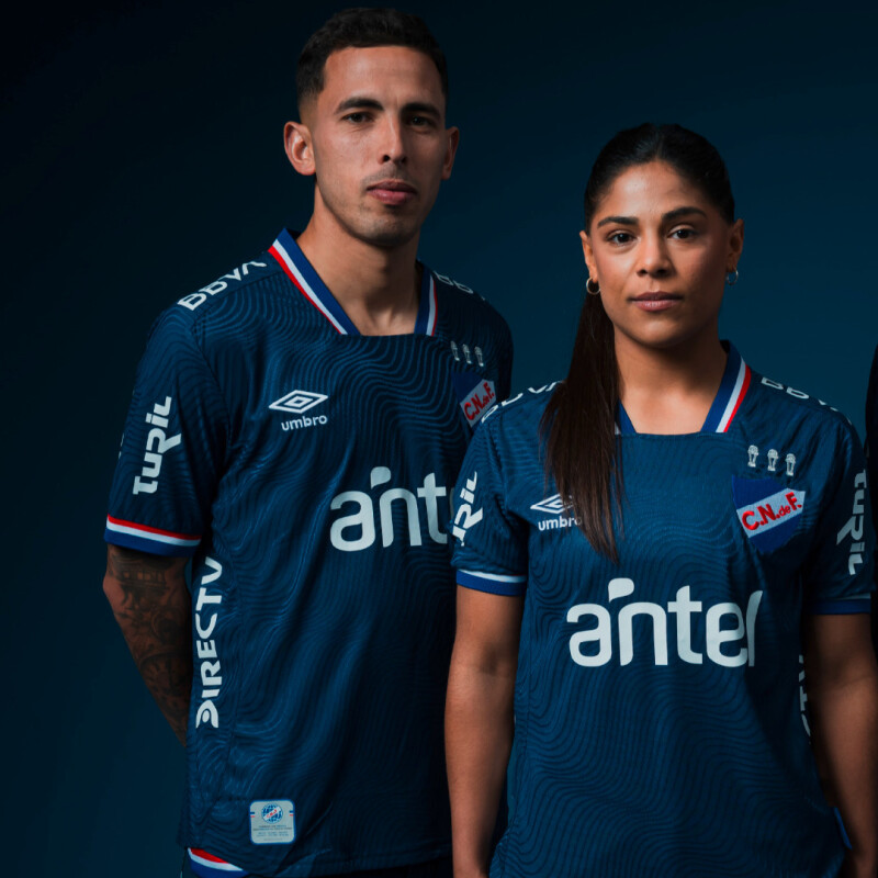 Remera de Juego Nacional Camiseta Alternativa de Hombre Azul