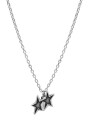 Tilted Necklace Plata