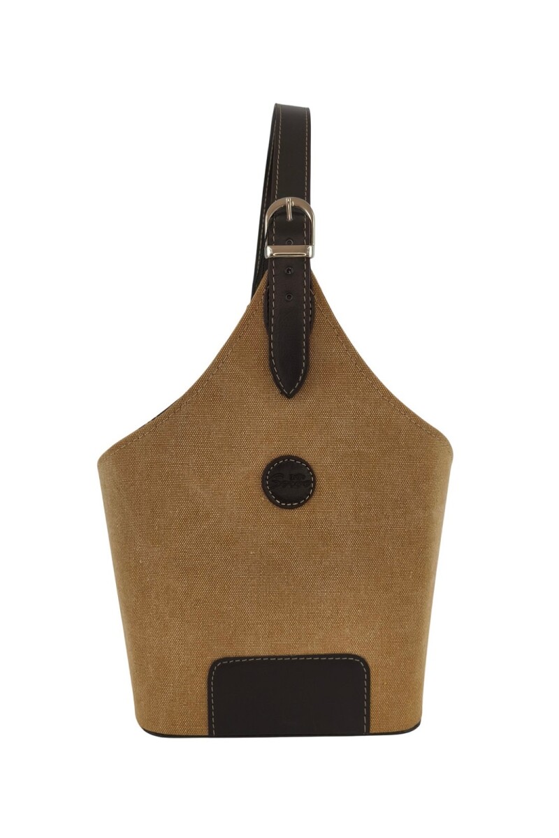 Matera canasto en lona Beige