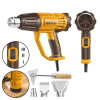 PISTOLA DE CALOR 2000W C SET DE BOQUILLAS HG200047 INGCO PISTOLA DE CALOR 2000W C SET DE BOQUILLAS HG200047 INGCO