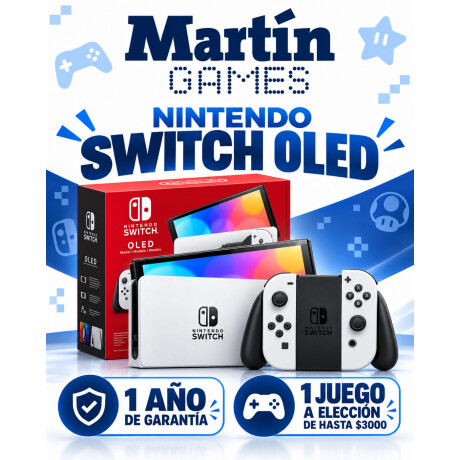 Nintendo Smith oled recertificada Nintendo Smith oled recertificada