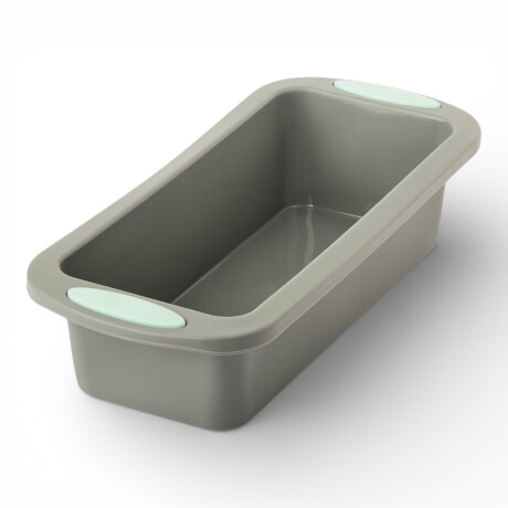 Molde Budinera De Silicona Antiadhrente 27.5×12.4×6cm Gris