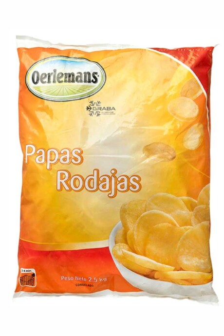 Papas en Rodajas - 2,5 Kg. Papas en Rodajas - 2,5 Kg.