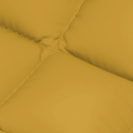 Sillón Reposera Mecedora Respaldo Ajustable Bolsillo Amarillo
