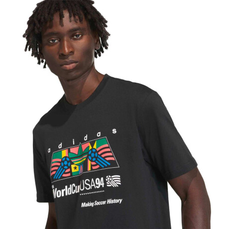 Remera Graphic Archive África 94 De Hombre Negro