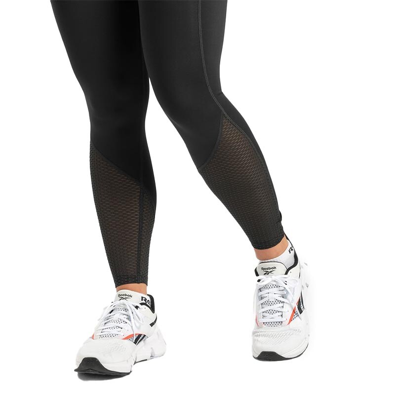 Calza Reebok Running Aop Negro
