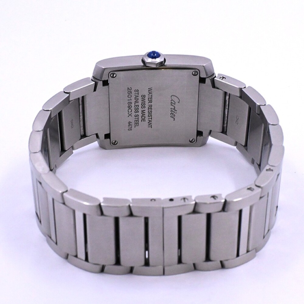 Cartier Tank Francaise mediano WSTA0074 quartz con estuche. Cartier Tank Francaise mediano WSTA0074 quartz con estuche.