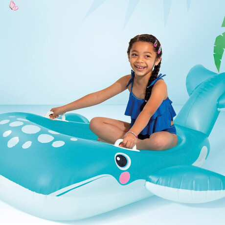 Colchoneta Inflable Intex Ballena Para Piscina Playa Inx057567