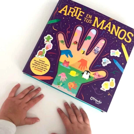Libro Arte en tus manos aprende a dibujar con crayones 001