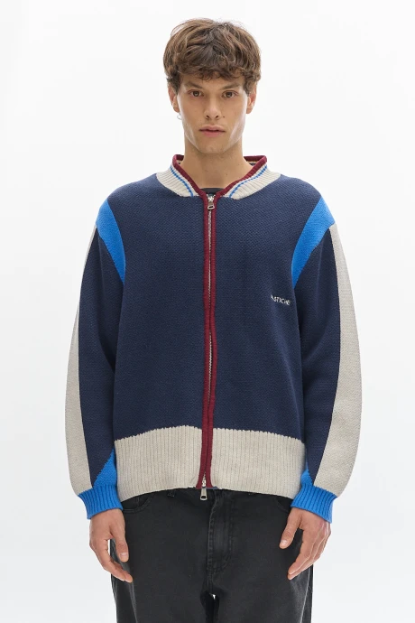Campera Tejida Alaska Azul
