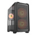 Gabinete Gamer Cougar Mx600 Rgb Full Tower 4 Fanes Argb NEGRO
