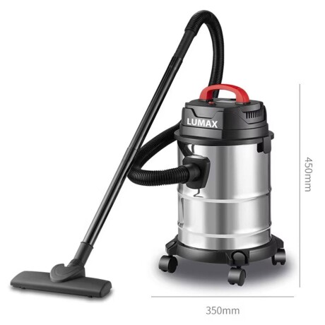 Aspiradora Industrial Lumax 1600w Acero Inox 10L Agua Y Polvo Aspiradora Industrial Lumax 1600w Acero Inox 10L Agua Y Polvo