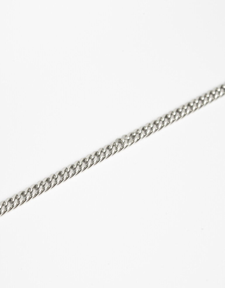 Pulseras Flexibles Metal Pulsera Acero Men´s Collection - Plateado