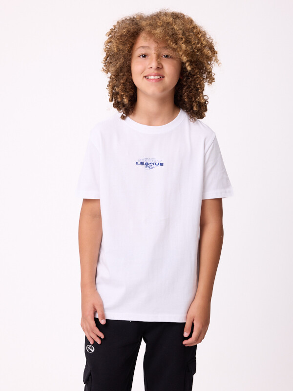 T-SHIRT YEOVAL TEEN RUSTY Blanco
