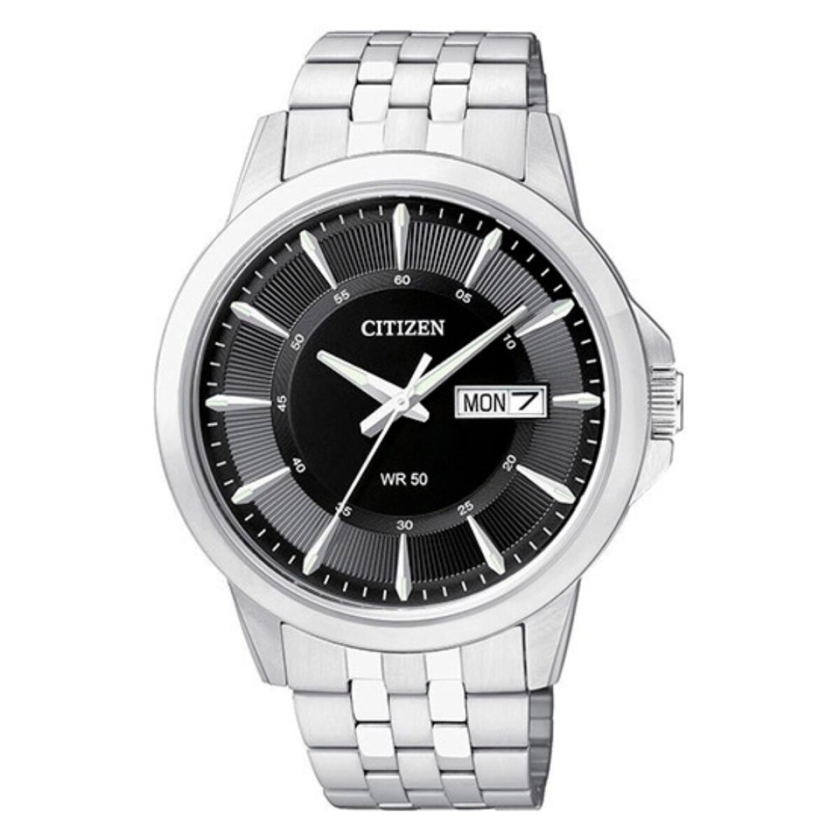 Reloj Citizen BF2011-51E para hombre con correa de acero - Negro 