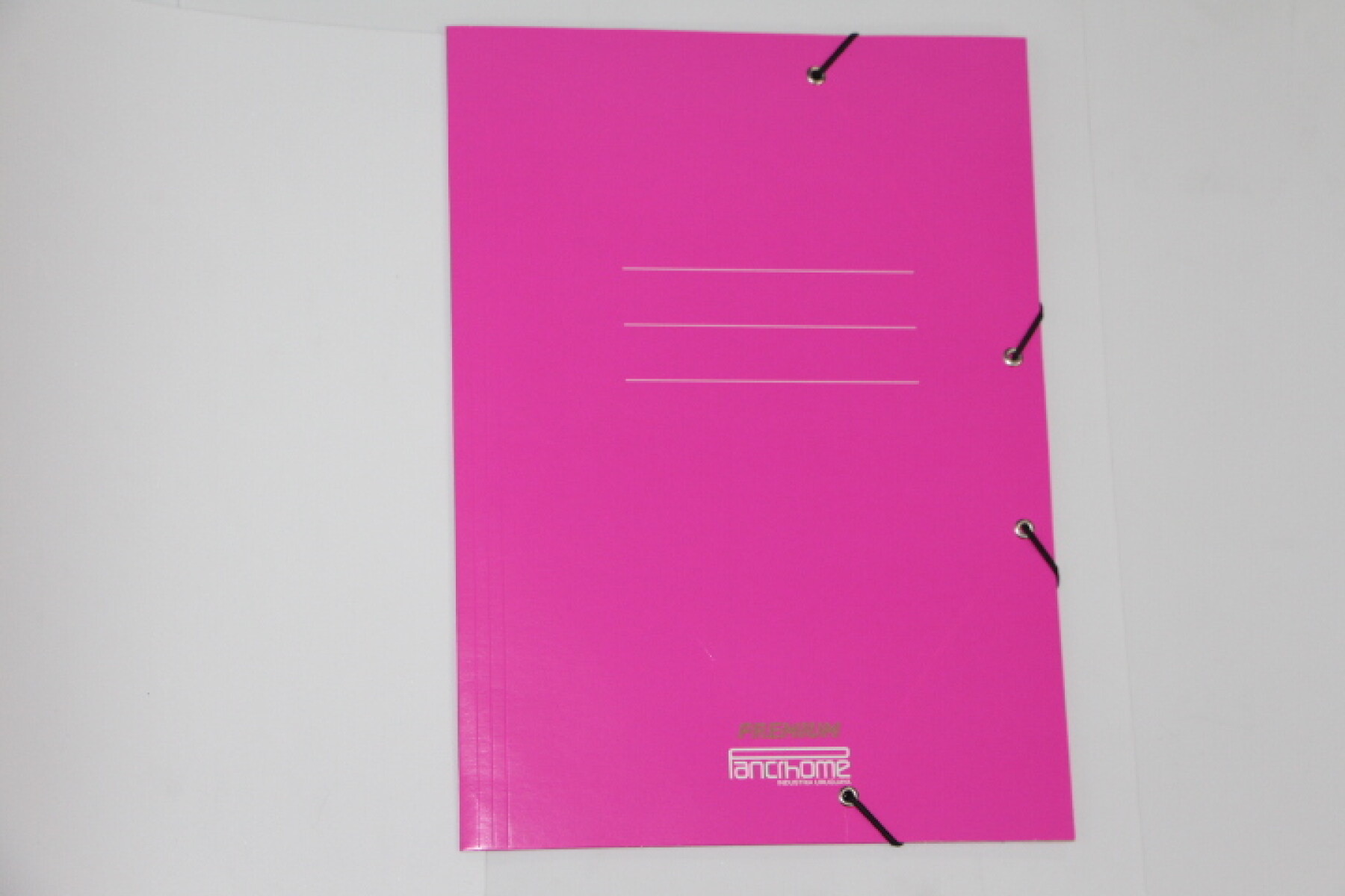 CARPETA CON ELASTICO PREMIUM 309 COLOR FUCSIA 