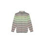 Camisa Diesel S-Tucker-Stripe Hombre Malachite Green