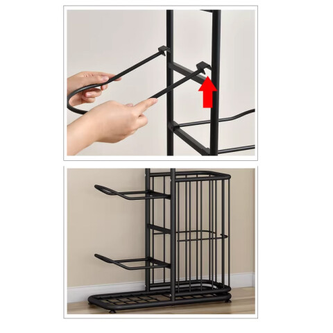 Organizador de Equipos Deportivos de Hierro Multi Niveles Organizador De Equipos Deportivos De Hierro Multi Niveles