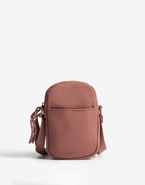 Complemento Marroquinería Nylon Pouch En Material Reciclado - Rosa Oscuro