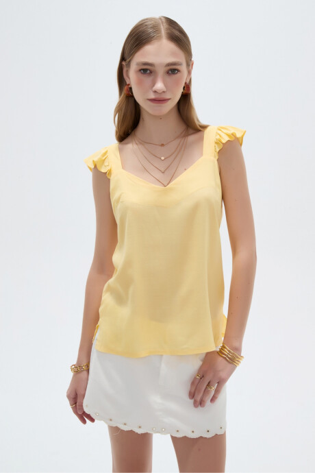 Musculosa Nuvio Amarillo
