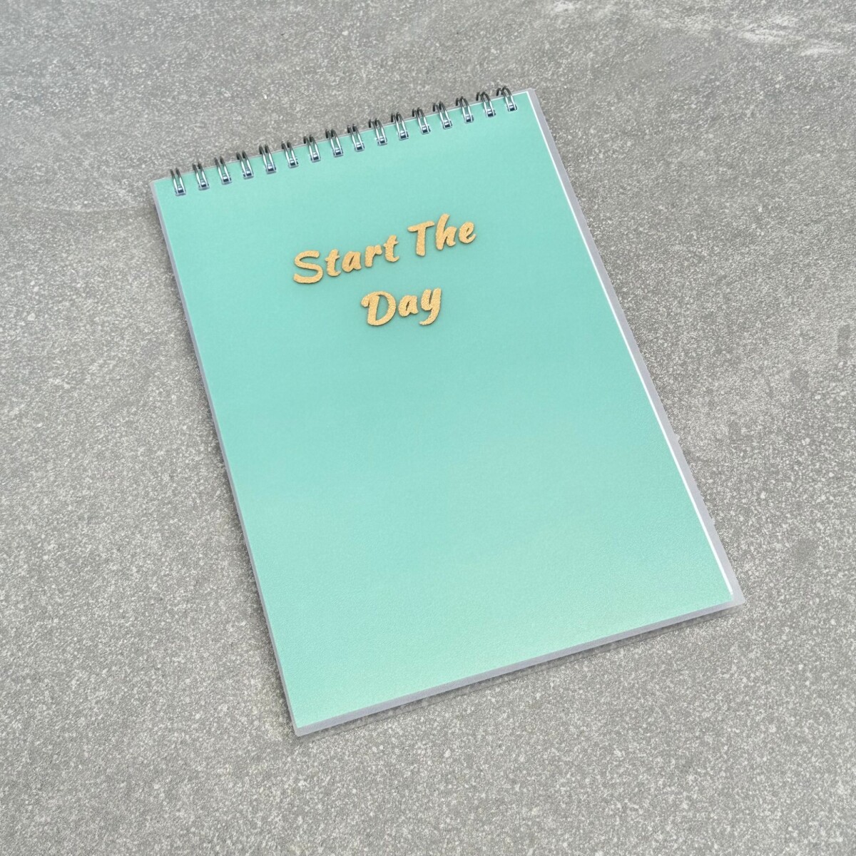 Libreta Cuaderno Block De Notas Start The Day 76 Hojas 15cm x 22cm 