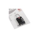 CANDADO PARA VALIJA CON COMBINACION BRIO NEGRO