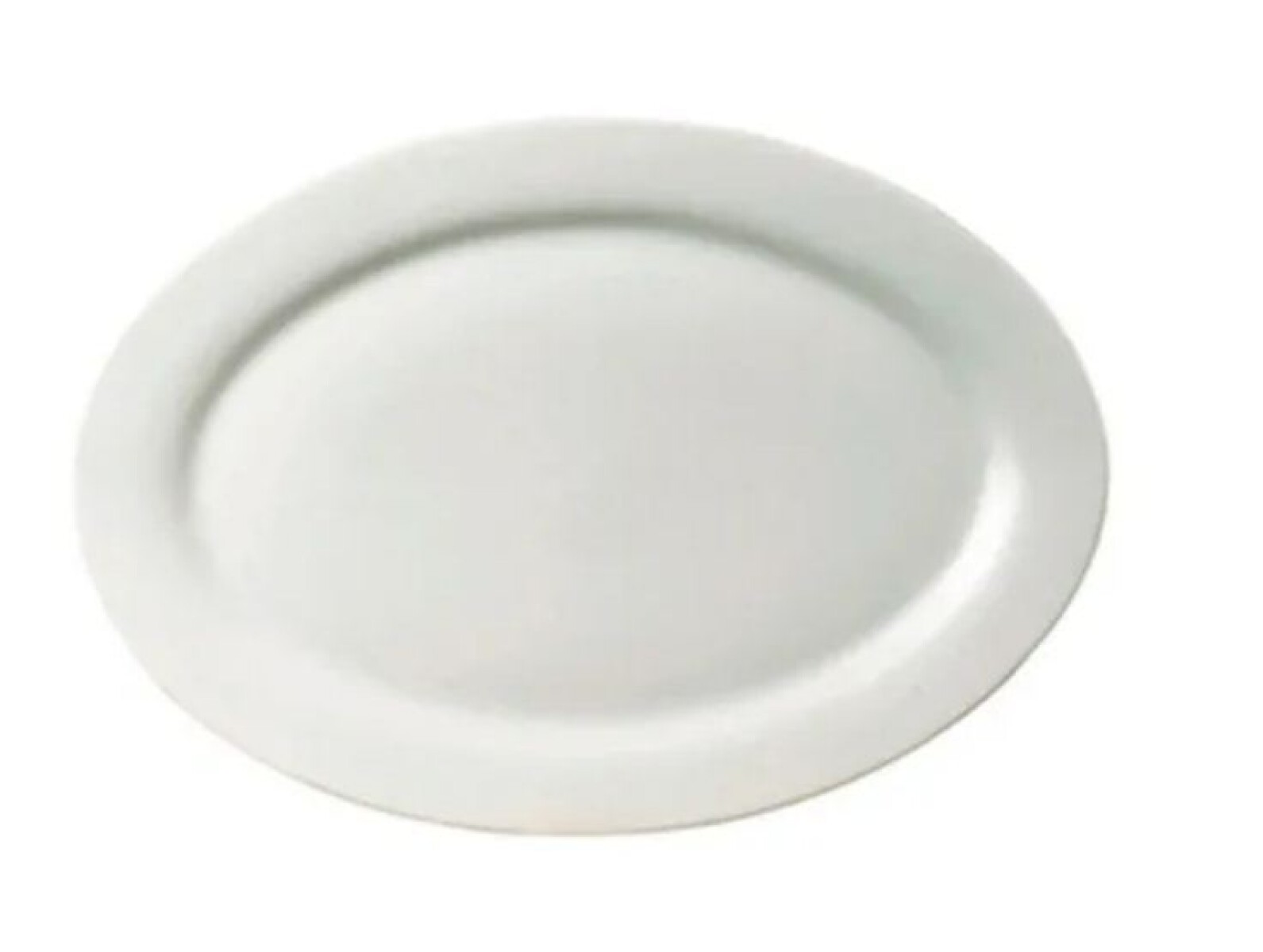 PLATO OVAL PORCELANA BLANCA SELECTA 