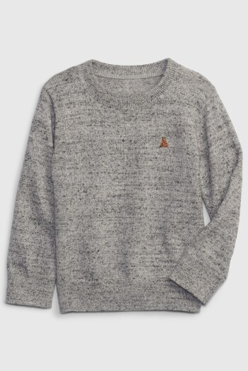 Buzo Cuello Redondo Toddler Niño Light Heather Grey