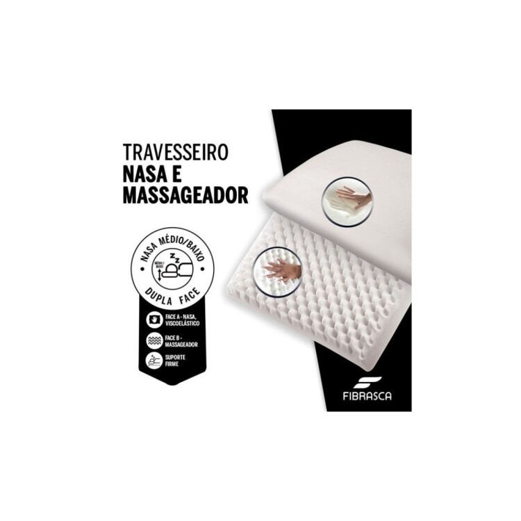 ALMOHADA DOBLE LADO VISCOELASTICA Y ESPUMA ALMOHADA DOBLE LADO VISCOELASTICA Y ESPUMA