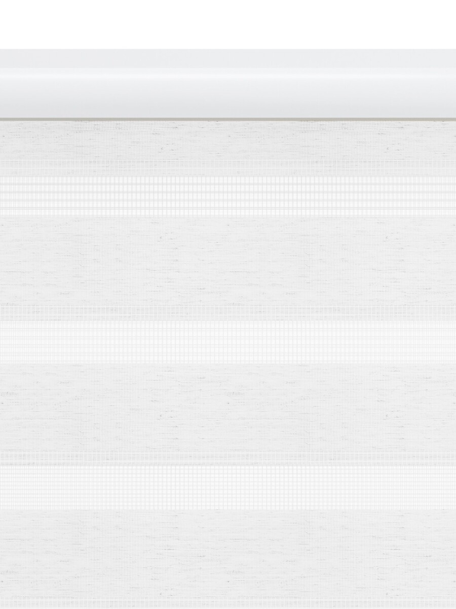 Estor doble ALSTEN 60x250cm blanco 
