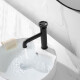 Lavatorio Monocomando Industrial Negro Mate Incl Valv Popup NEGRO