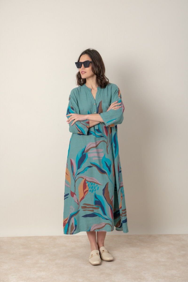 VESTIDO SILVINA - Verde 