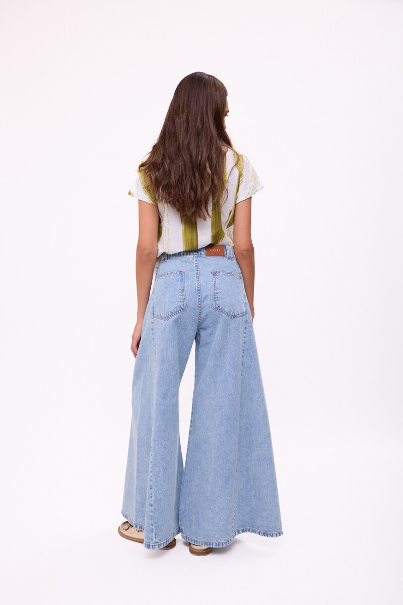 JEAN WIDE XL Celeste