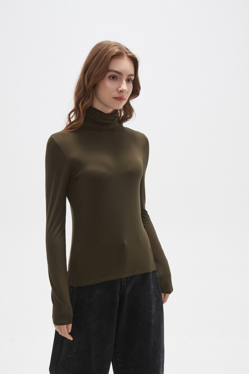 Polera Olven - Verde Oliva 