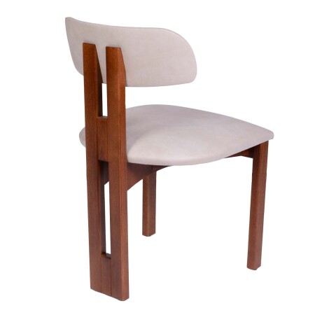 SILLA DE COMEDOR EUCALIPTO MARRON DORIA