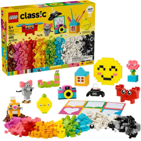 Lego Classic Caras Felices 680 Piezas 5+ Lego Boys