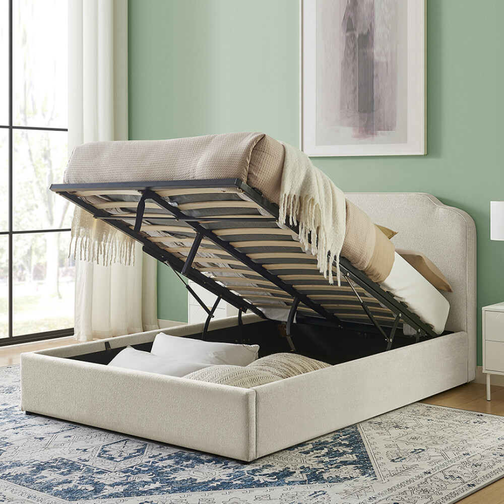 Cama baúl con respaldo - 2 plazas Cama baúl con respaldo - 2 plazas