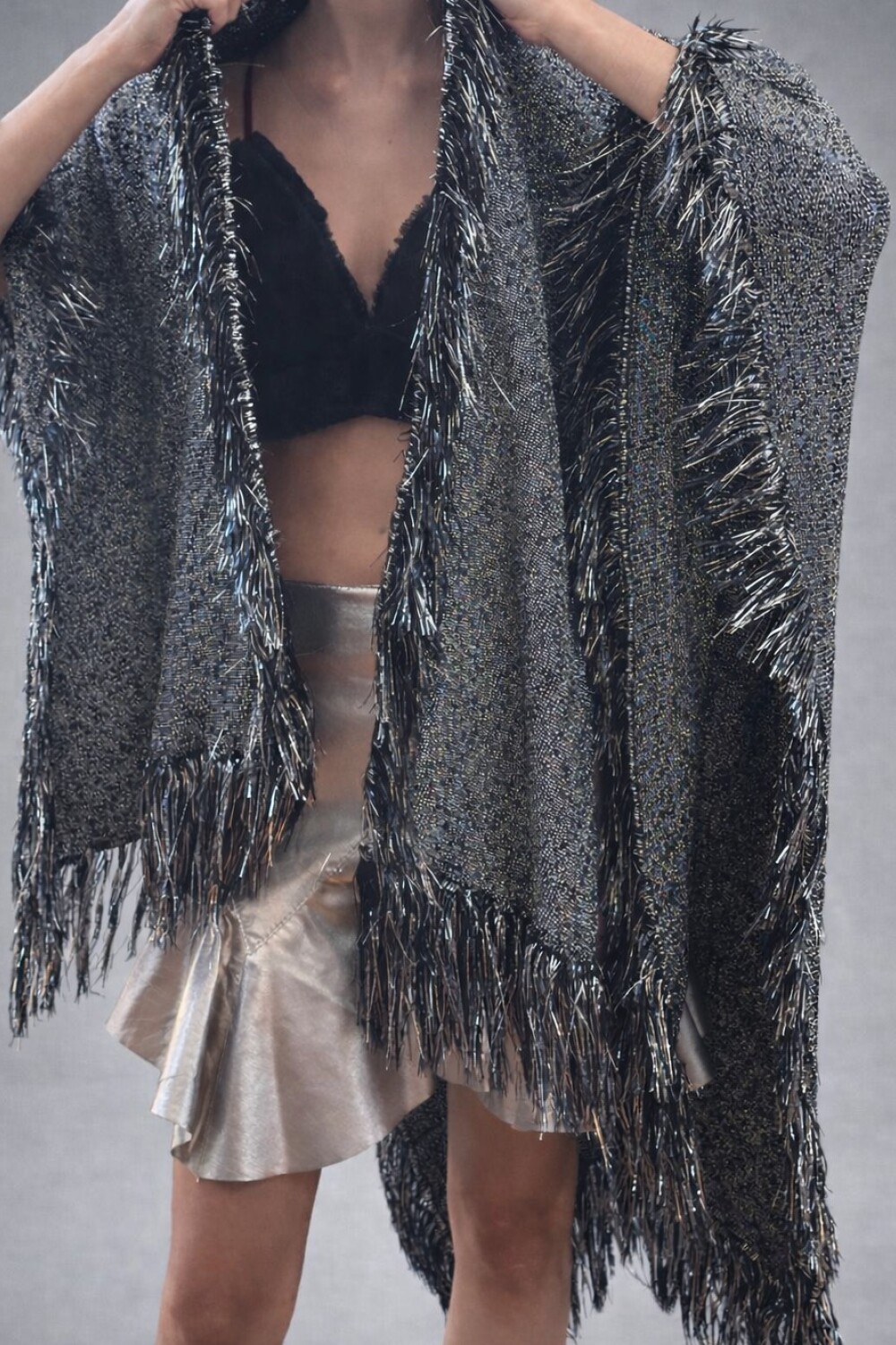 Chic Chall Plateado / Negro