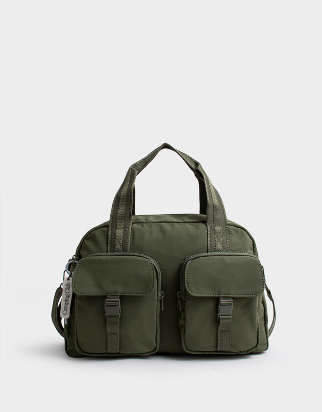 Bolsos Cartera Bowling Militar - Verde Militar