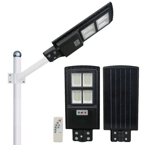 Luminaria Vial LED solar con sensor 60W frío IX4992